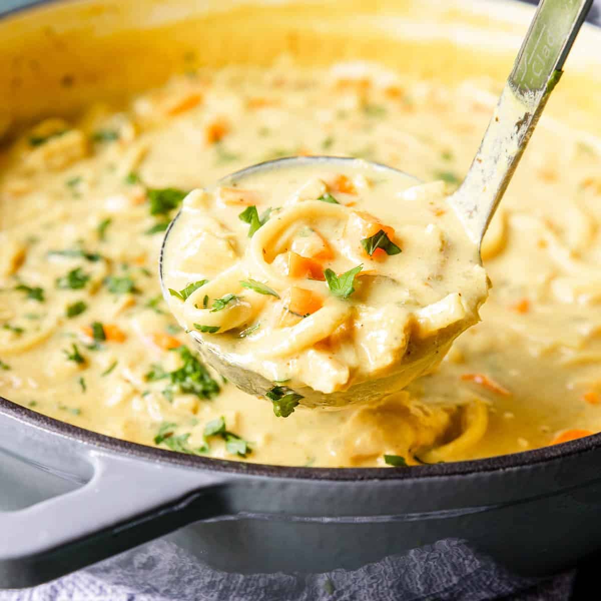 Ultimate Creamy Chicken Noodle Soup: Evaporated Milk & Flavor Secrets